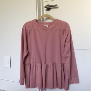 Dusty rose CASLON long sleeve/sweater